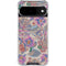 Warm Taupe Floral Google Pixel 10 Clear Case